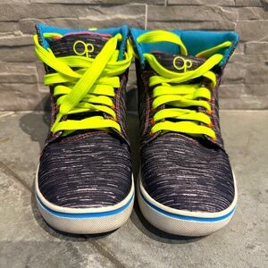 🌟OP High-Top Sneakers | Men 5 / Women 7 | Y2K Retro Streetwear Festival Shoes